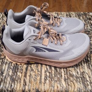 Altra Gray and Tan Trail Shoes NWOT